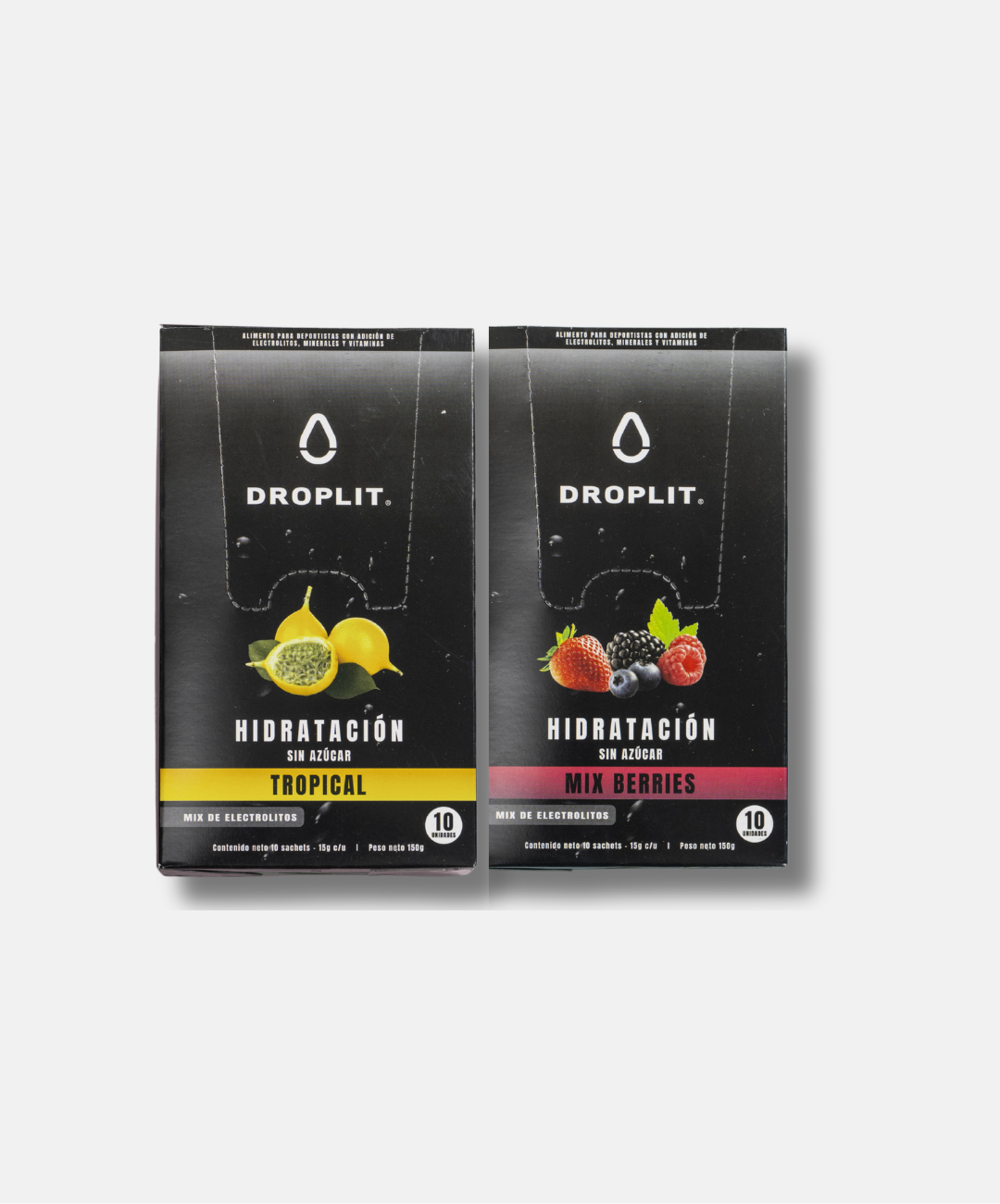 Electrolitos Mix sabores 20 unidades (Tropical y Mix Berries) - 30% OFF