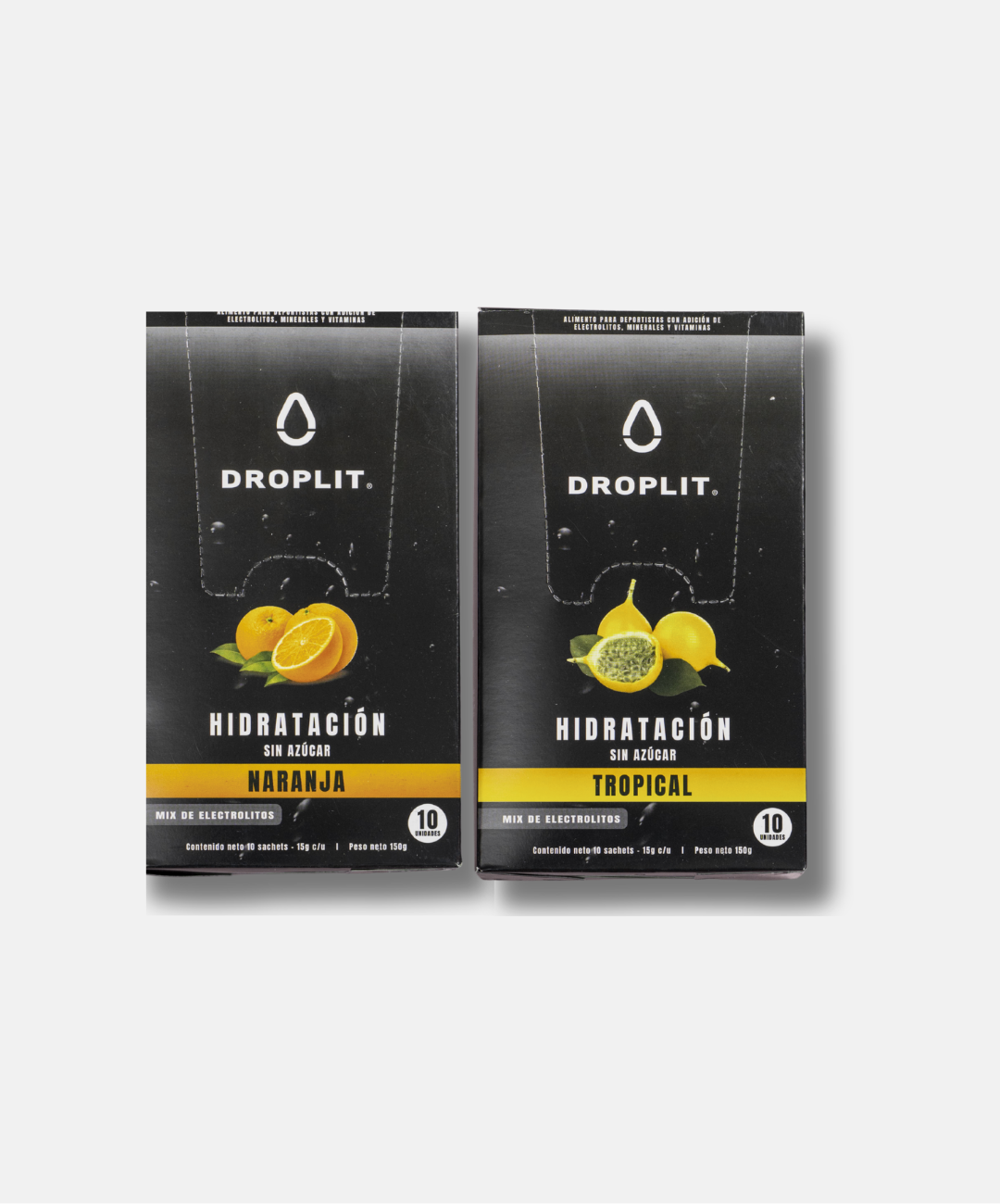 Electrolitos Mix sabores 20 unidades (Naranja y Tropical) - 30% OFF